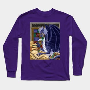 The Back-To-School Dragon awaits! Long Sleeve T-Shirt